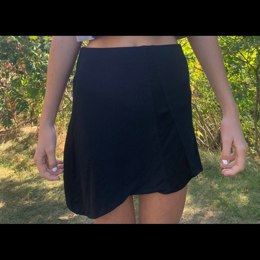 Diesel Angled Black Skirt
